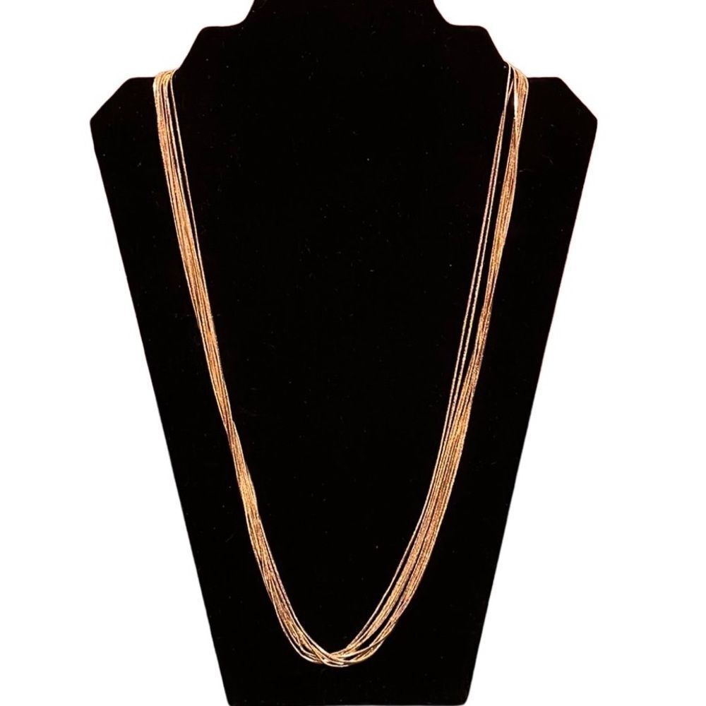 Ann Taylor Factory Multi-Layer, Multi Strand Necklace